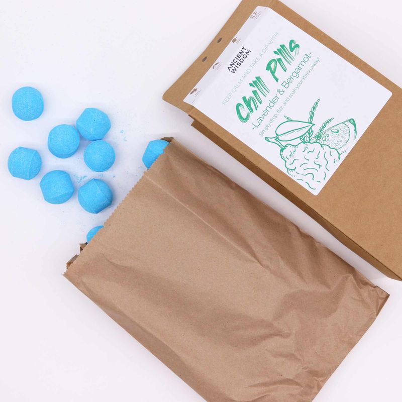 Chill Pills Подарунковий Набір 350 г - Лаванда та Бергамот
