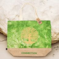 All Natural Bag Зелена - Дерево життя - Connection