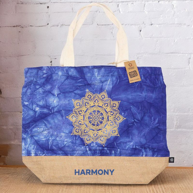 All Natural Bag Синя - Мандала - Harmony