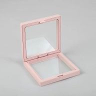 Мала 3D-рамка 7×7 см - Рожева