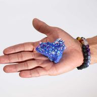 Середніій Покращений Кварц - "Аура Водного Ореолу"  (прибл. 100-150 г, 7-10 см)