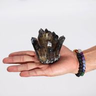 Штучний Кварцовий Кластер - "Димчастий Привид" (прибл. 250–300 г, 8 см)