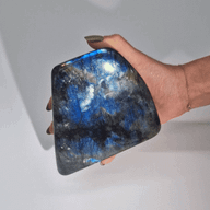 Лабрадорит з Мадагаскару - Камені-акценти (прибл. 900-1100 г, 140-170 мм)