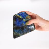 Лабрадорит з Мадагаскару - Камені-акценти (прибл. 900-1100 г, 140-170 мм)