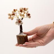 Середнє Дерево з Каміння Гоматі Чакра та Рудракші (45 Каменів)