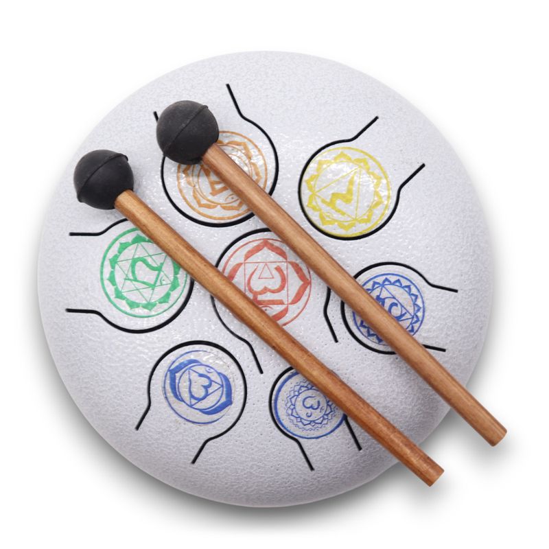 Глюкофон Happy Drum "7 Чакр" 18 см - OМ