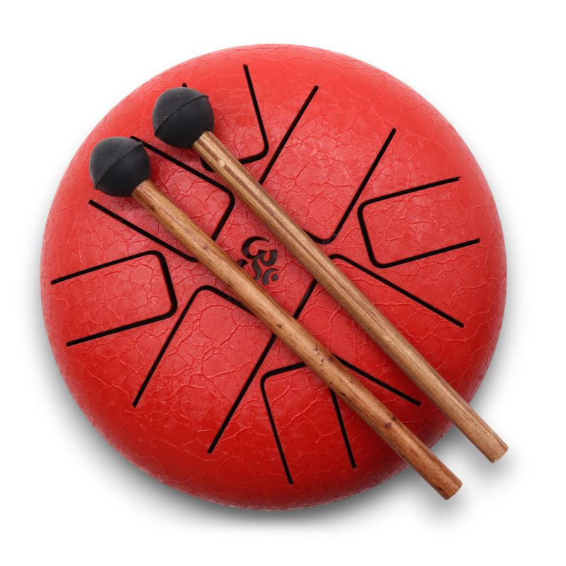 Глюкофон Happy Drum Червоний 16 см - OМ