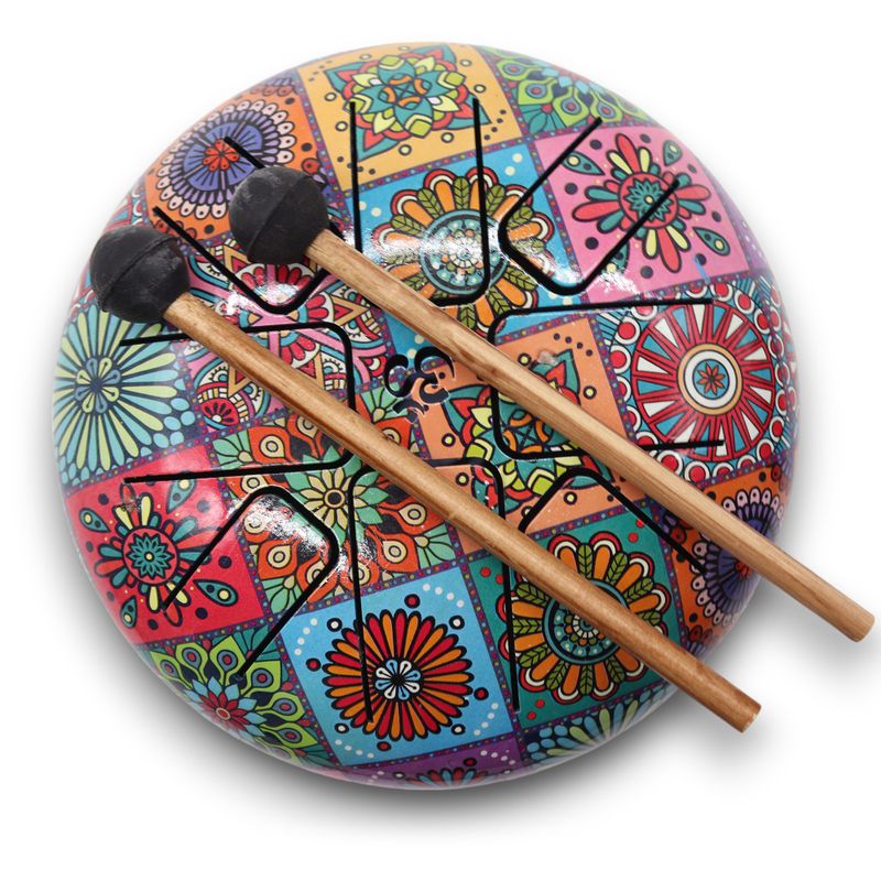 Глюкофон Happy Drum Багатокольоровий - 17x13 см