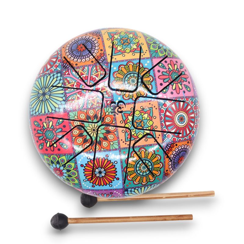 Глюкофон Happy Drum Багатокольоровий - 17x13 см