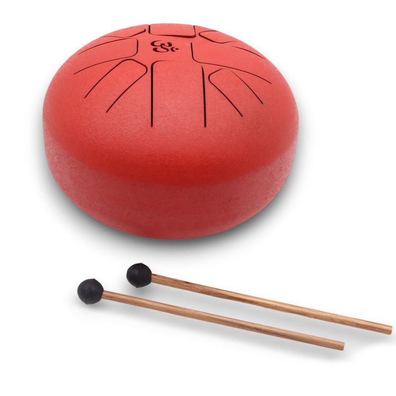 Великий Глюкофон Happy Drum "Ом Червоний" - 22x16 см