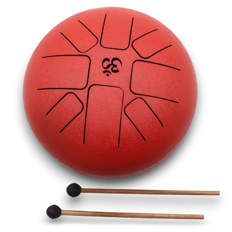 Великий Глюкофон Happy Drum "Ом Червоний" - 22x16 см