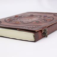 Велика Записна Книга - Камені Чакр та Мандала з Драконом - 100 сторінок 25x34 см