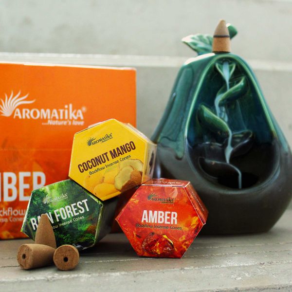 Aromatika - конуси з ефектом зворотного потоку у шестикутних коробках