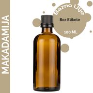 Базова Олія Макадамії - 100 мл - Без Етикетки