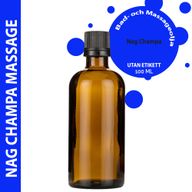 Масажна Олія 100 мл - Nag Champa - Без Етикетки