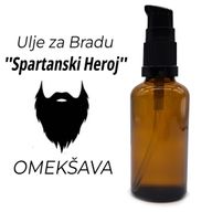Олія для Бороди 50 мл - Spartan Hero - Без Етикетки
