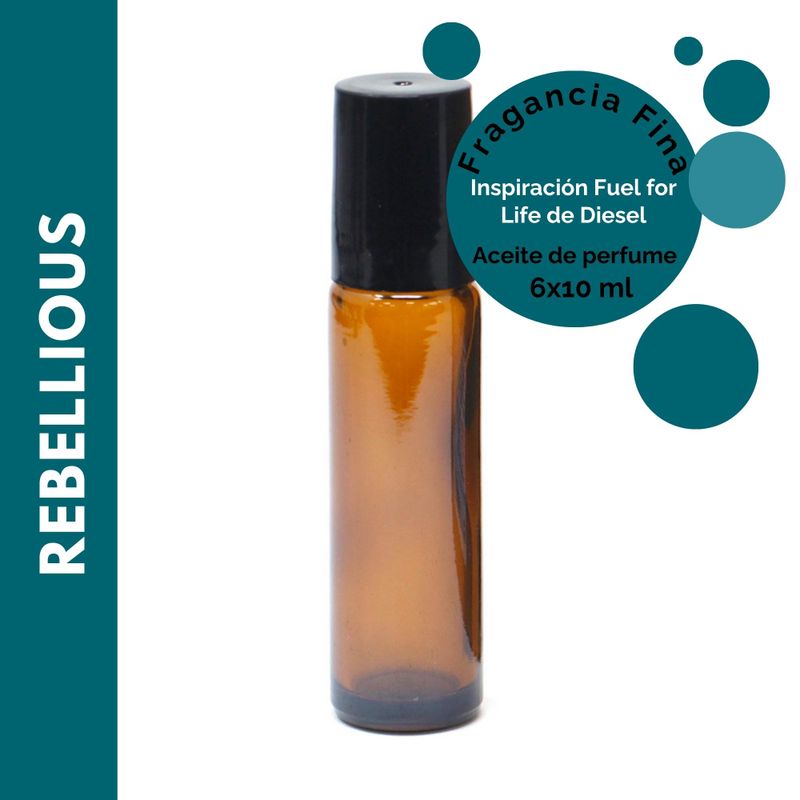Fine Fragrance Парфумерна Олія 10 мл - Rebellious - Без Етикетки
