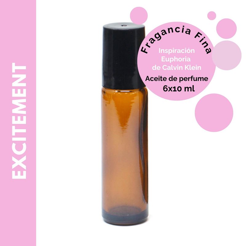 Fine Fragrance Парфумерна Олія 10 мл - Excitement - Без Етикетки
