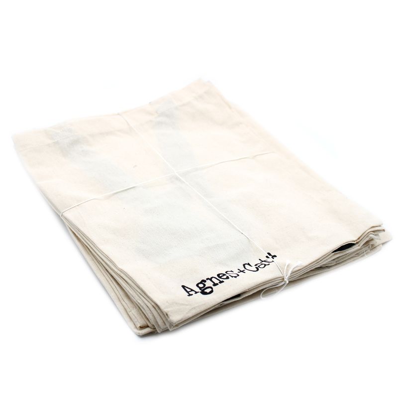 Agnes + Cat Ба́вовняна Сумка 6 oz - 35x30 см