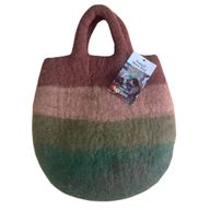 Повстяна Сумка "Грибний Сад" - 35x27 см