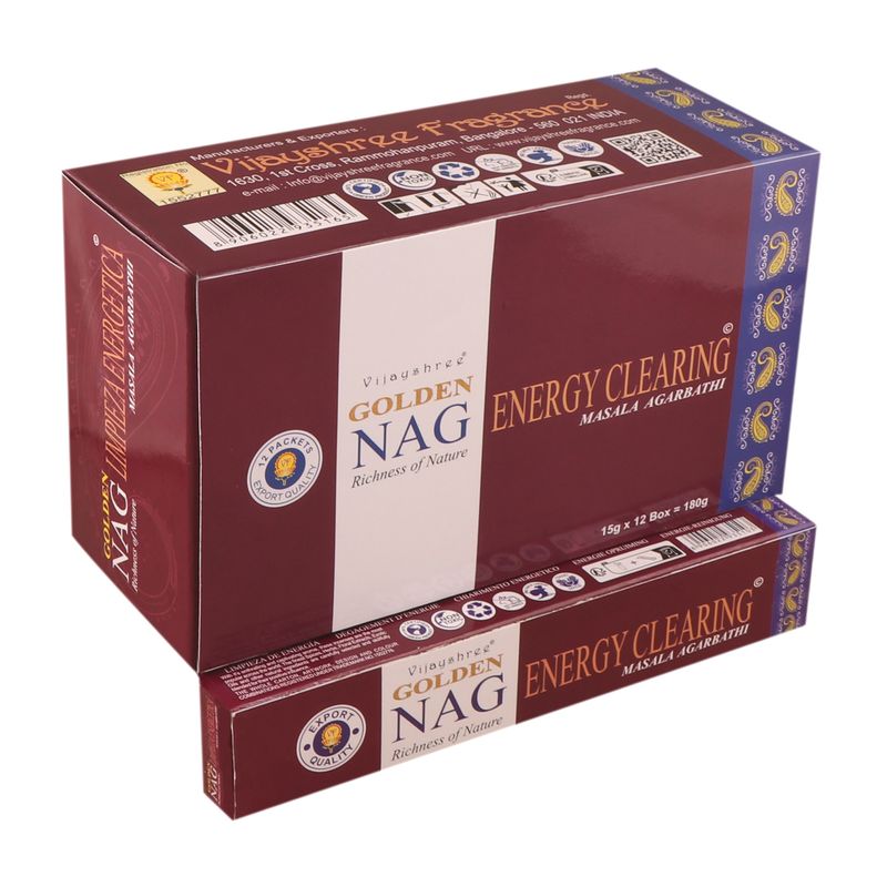 Ароматичні Палички Golden Nag 15 г - Очищення Енергії