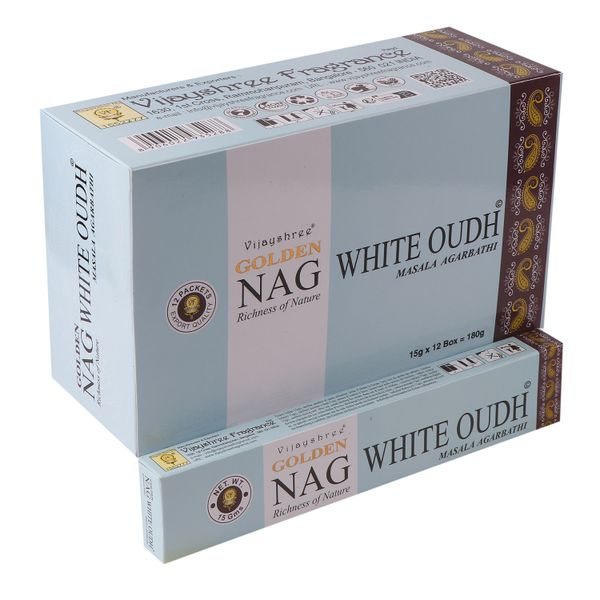 Ароматичні Палички Golden Nag 15 г - Білий Уд