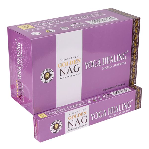 Ароматичні Палички Golden Nag 15 г - Йога-Зцілення