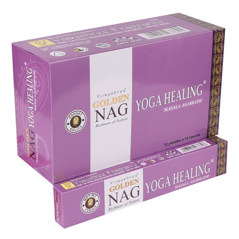 Ароматичні Палички Golden Nag 15 г - Йога-Зцілення