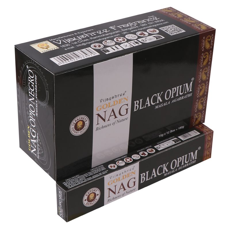 Ароматичні Палички Golden Nag 15 г - Чорний Опіум