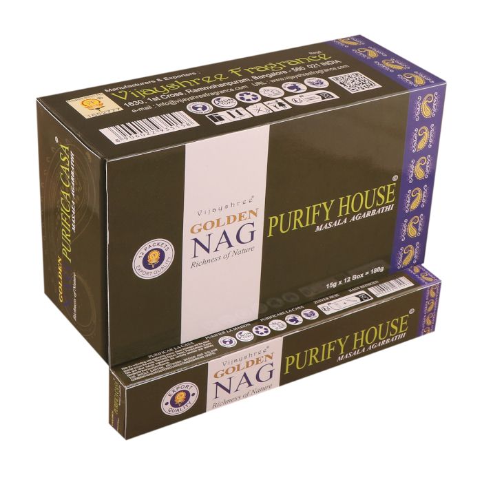 Ароматичні Палички Golden Nag 15 г - Очищення Дому