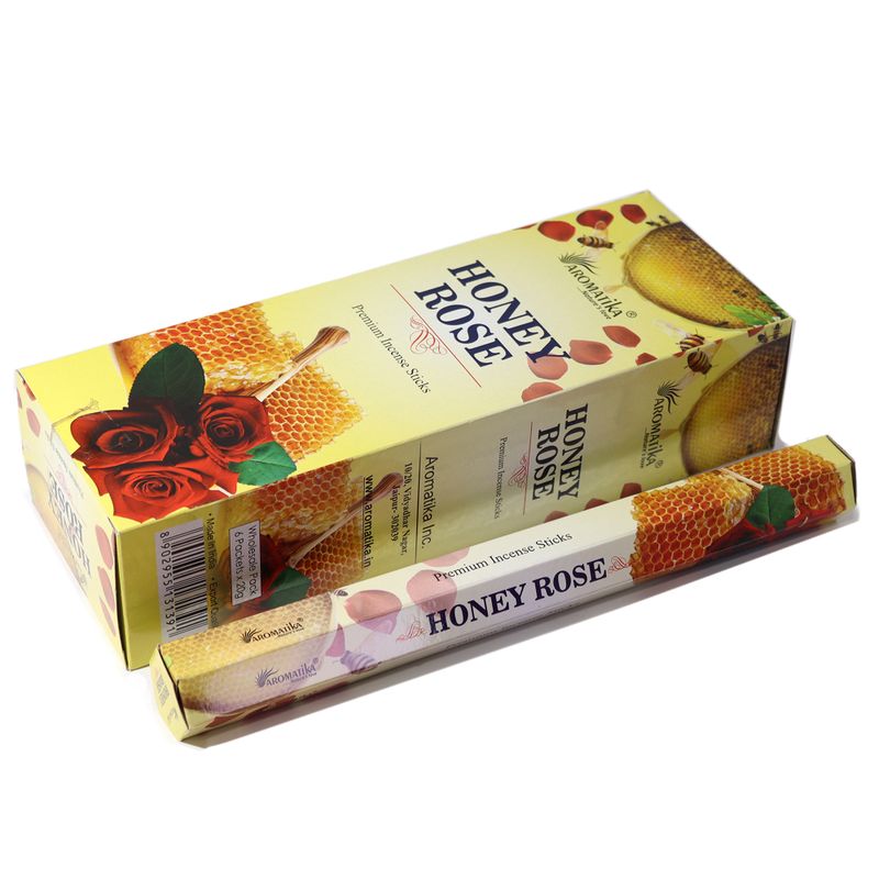 Aromatika - Ароматичні Палички без Вугілля - Медова Троянда
