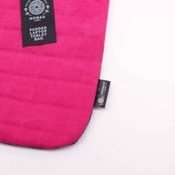 М'який Чохол для Ноутбука з Вареної Бавовни 14 oz - Шокуючий Рожевий