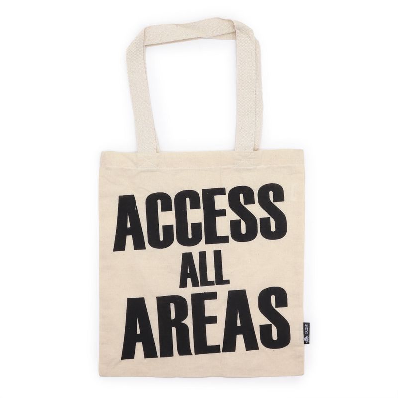Культова Базова Сумка-тоут Натурального Кольору (40x36 см), 4 oz - ACCESS ALL AREAS