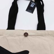 Культова Базова Сумка-тоут Натуральний Колір (36x43х10 см), 10 oz - Чорний Кіт