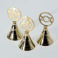 Латунний Вівтарний Дзвіночок - Трикветр