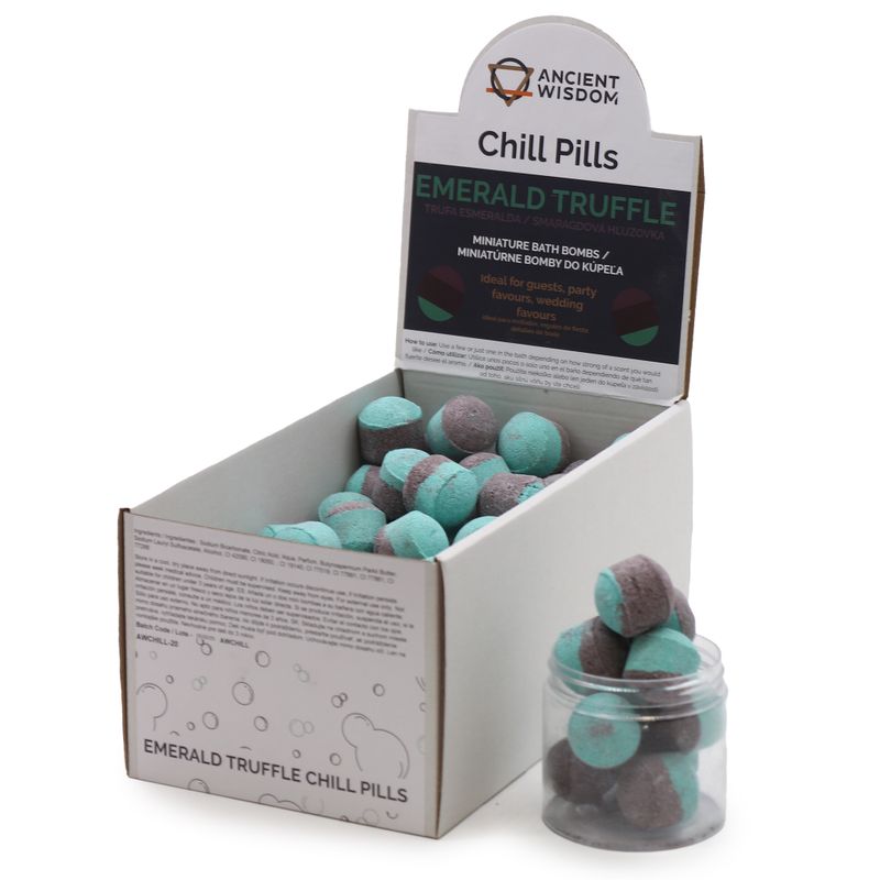 Міні-бомбочки Chill Pills 1,3 кг - Смарагдовий Трюфель