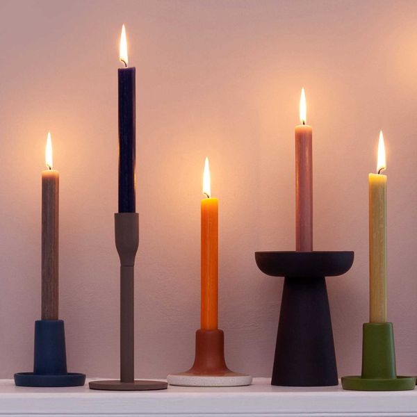 Bulk Solid Colour Dinner Candles