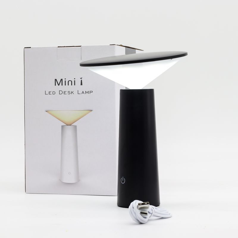 Сенсорна Лампа на Високій Ніжці USB-C LED - Чорна