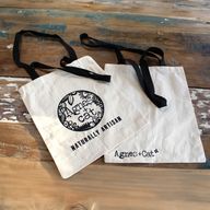 Agnes + Cat Cумка з Бавовни 6  oz - 35x30 см - Naturally Artisan