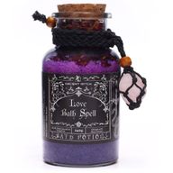 Ancient Witch Зілля для Ванни та Амулет з Рожевого Кварцу - Любов