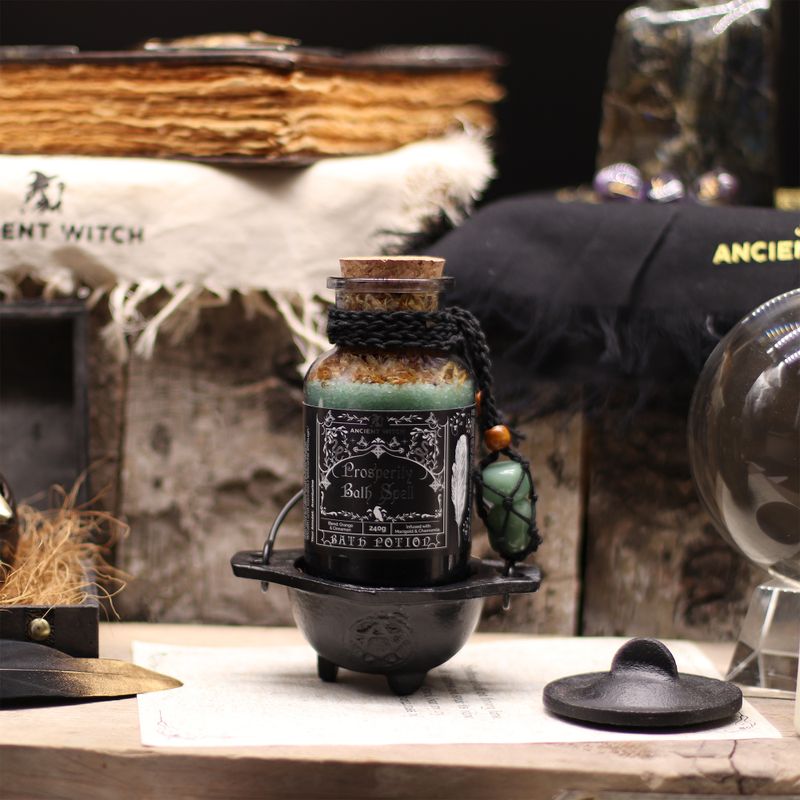 Ancient Witch Зілля для Ванни та Амулет з Авантюрину - Процвітання