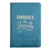 Бірюзовий Оксамитовий Записник (80 сторінок) - Embrace the Journey