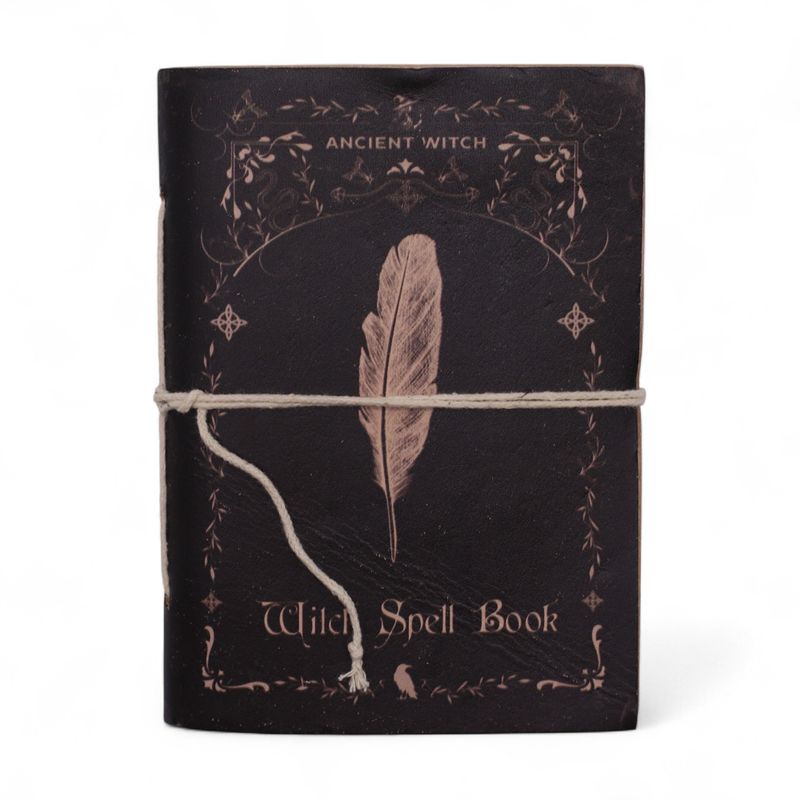 Шкіряний Блокнот "Ancient Witch Spell Book" 15x11,5 см - Дисплейна Упаковка