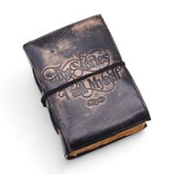 Шкіряний Блокнот "The Stories I Tell Myself" із Необрізаним Краєм 13х10 см