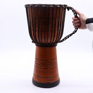 Великий Професійний Джембе-барабан (високий) 50х22 см - Freedom Rhythm