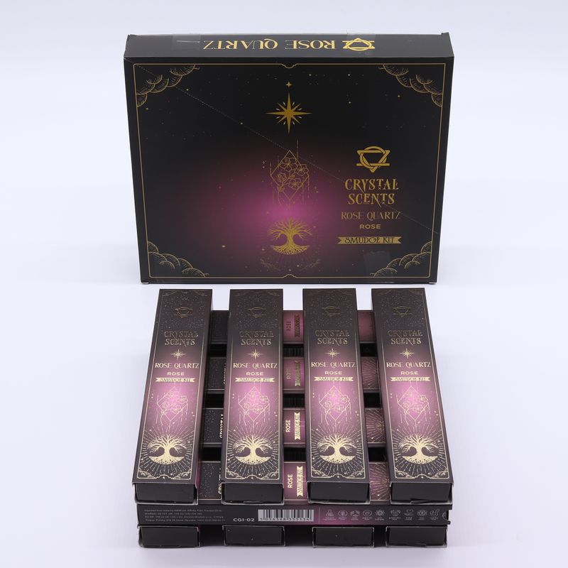 Набір Crystal Scents - Троянда та Рожевий Кварц