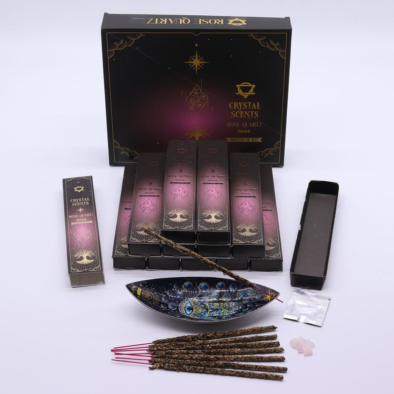 Набір Crystal Scents - Троянда та Рожевий Кварц