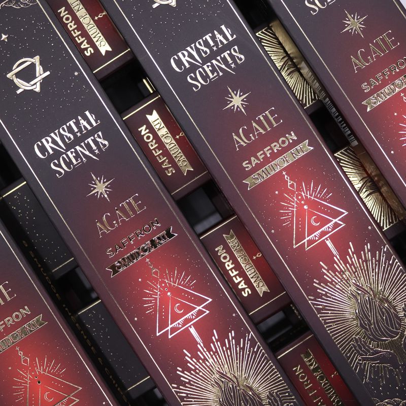 Набір Crystal Scents - Шафран та Червоний Агат