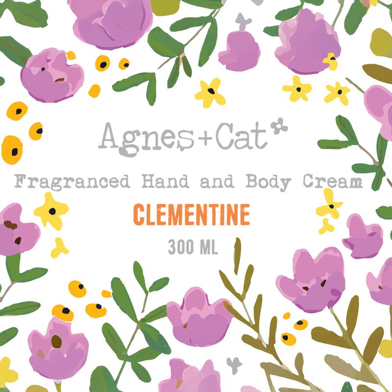 Agnes + Cat Крем для Рук та Тіла 300 мл - Клементин