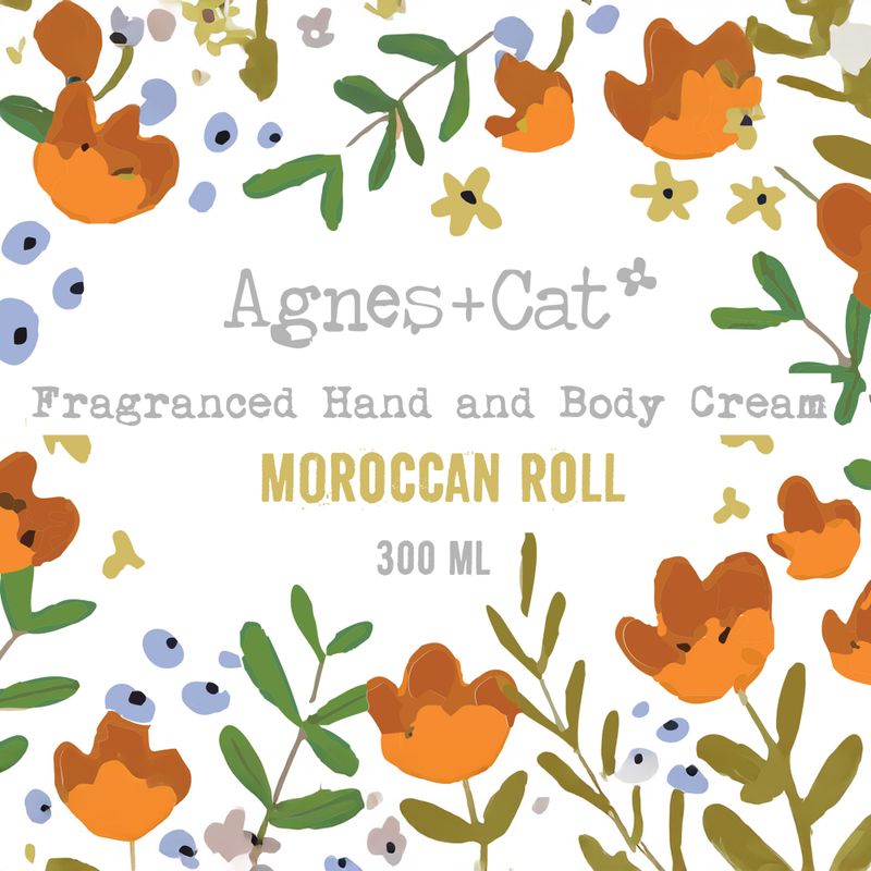Agnes + Cat Крем для Рук та Тіла 300 мл - Марроканський Рулет
